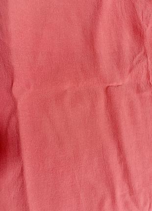 Сукня платье сарафан в бельевом стиле корал текстурний шифон бретелі, 14/42/10 (2754)6 фото