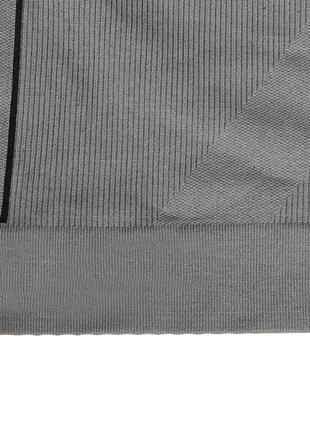 Термобелье мужское lesko a202 gray 2xl дышащее обтягивающее теплое белье для велоспорта с круглым вырезом4 фото