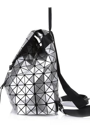 Модный рюкзак женский городской. яркий рюкзак хамелеон bao bao issey miyake. рюкзак для девочки4 фото