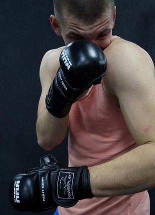 Перчатки для mma тренировочные спортивные перчатки для единоборств powerplay 3026...