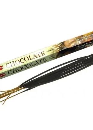 Благовония chocolate (шоколад) hem шестигранник 20 шт/уп