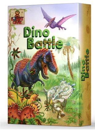 Гра настільна dino battle, у кор. 21*16*5 см, тм bombat game, україна