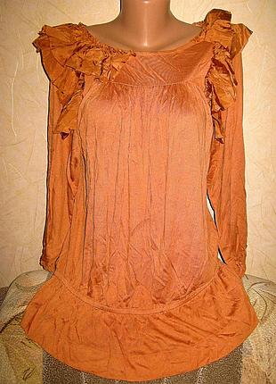 Блузка 100% шёлк и вискоза malene birger пог 60