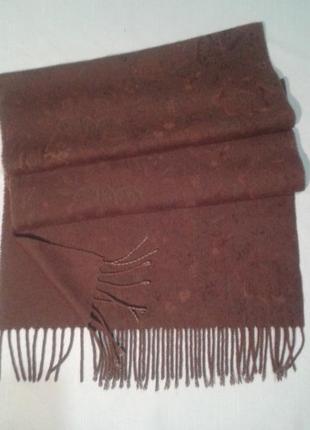 Класичний вовняний Шарф тканий шаль накидка+300 шарфів на сторінці2 фото