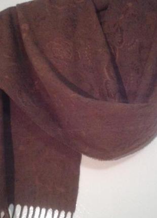 Шарф классический шерстяной тканый шаль накидка+300 шарфов на странице