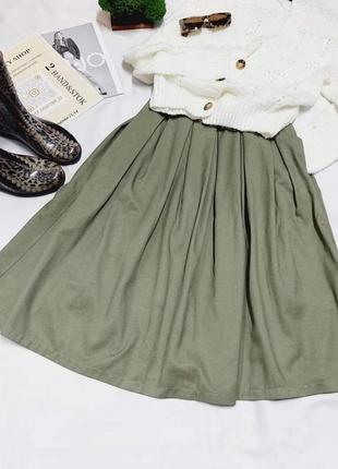 ✅широкая юбка/юбка миди/shaodesa🇺🇦