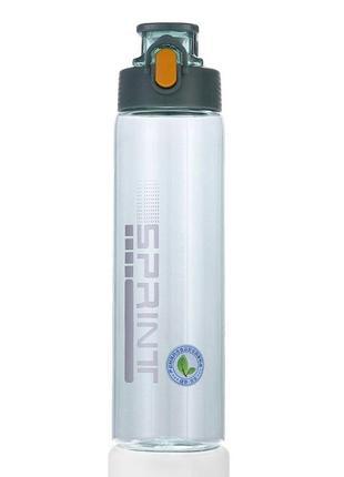 Бутылка спортивная для воды пластиковая для тренировок casno 750 мл kxn-1216 sprint зеленая ku-22