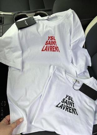 Футболка saint laurent