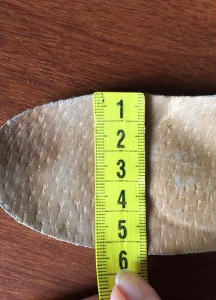 Ортопедическая кожаная стелька 15,5 см. ортэкс.5 фото