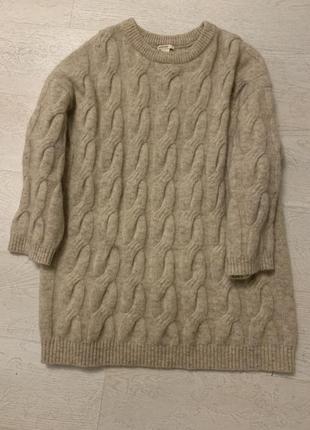 Свитер туника h&m premium {zara}