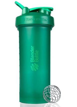 Пляшка шейкер спортивна універсальна для спортзалу blenderbottle pro45 1270ml emerald green (original) ku-226 фото