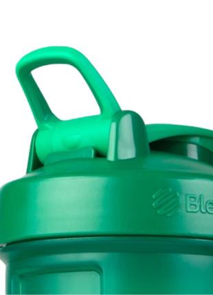 Пляшка шейкер спортивна універсальна для спортзалу blenderbottle pro45 1270ml emerald green (original) ku-223 фото