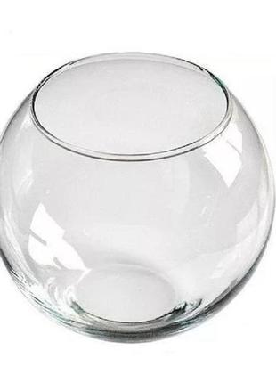 Круглий акваріум куля 5.5 л