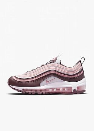 Оригинальные женские кроссовки nike air max 97 gs "violet ore pink" р.38,5-40, 24-25 см