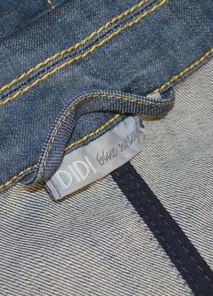 Брендовый джинсовый пиджак жакет с карманами didi турция3 фото