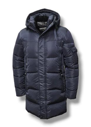 Мужская зимняя куртка black vinyl 23-2278