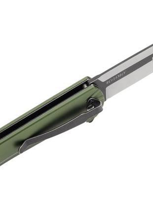 Складной нож качественный янтарь 2, для ежедневного использования, имеет клипсу для посадки ножа на карман4 фото