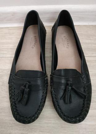 Мокасины,туфли р.40 кожа