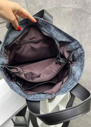Бежевая женская сумка dior3 фото