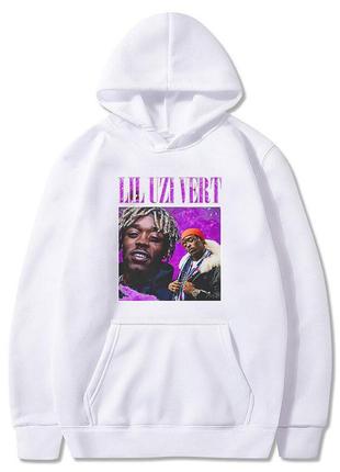 Худи белый loys lil uzi vert xs