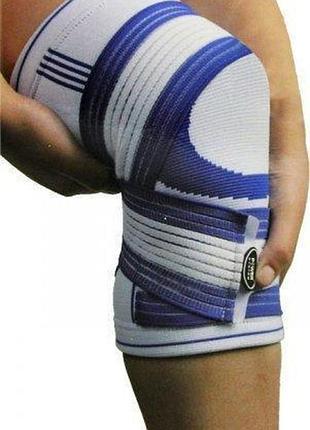 Наколінник power system ps-6008 knee support pro blue/white (1шт.) l/xl r_450