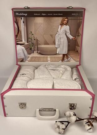 Халат-набір maison d`or wedding white m