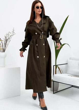 Демисезонный тренч