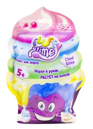 Игровая вязкая масса "fluffy slime" fls-02-01u пакет 500 г