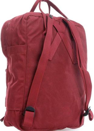 Рюкзак fjallraven re - kanken 23548.326, 16 л, полиэстер, бордовый4 фото