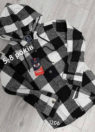 Кашемірова дитяча сорочка з капюшоном s. besni 5років