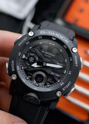 Годинники casio g shock carbon core guard watch ga-2000s-1aer black / тактичні3 фото