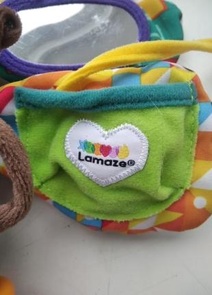 Tomy lamaze игрушка подвеска бабочка на коляску кроватку3 фото