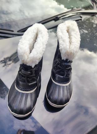 Новые снегооступы sorel yoot зимние ботинки4 фото
