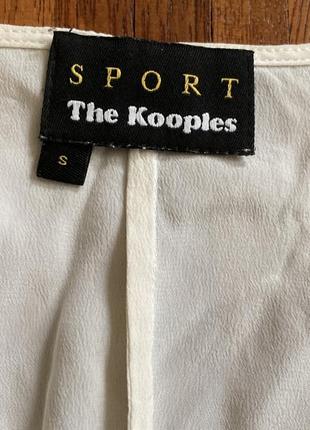 Новая шелковая блуза футболка the kooples sport s франция2 фото