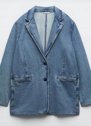 Пиджак блейзер жакет куртка zara4 фото