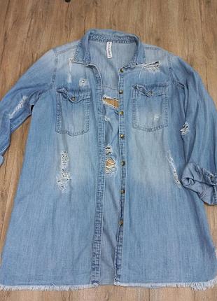 Сорочка джинс  denim co