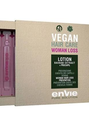 Активирующий лосьон против выпадения волос женский envie vegan woman new1 фото