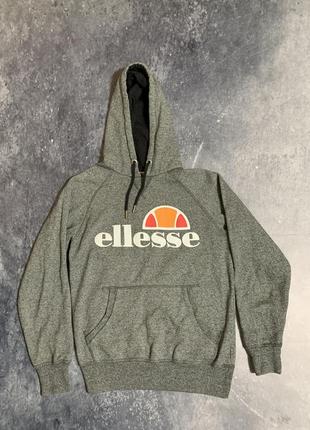 Худи кенгурушка кофта мужская ellesse big logo