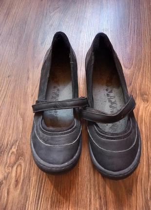 Балетки кларкс clarks чорні