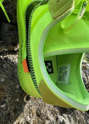 Nike air force 1 low - off-white volt -42 размер6 фото