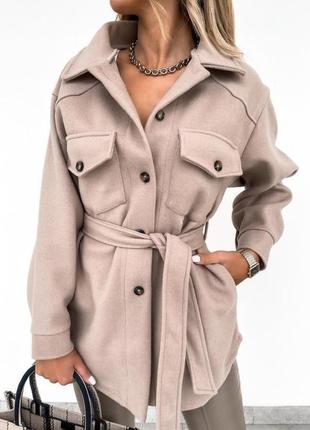 Пальто жіноче кашемір коротке 300