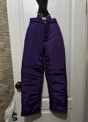 Брюки комбинезон (теплый)