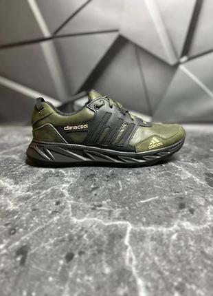 Мужские кожаные кроссовки adidas climacool tactical3 фото