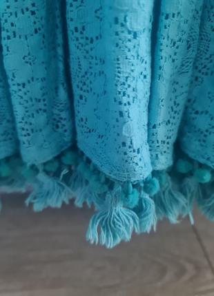 Туника коттон с бисером antica sartoria италия