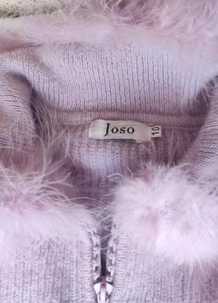 Кофточка дитяча. в'язана. ошатна. тепла.