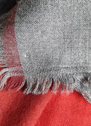 Женский палантин шарф  платок в клетку schneiders salzburg6 фото