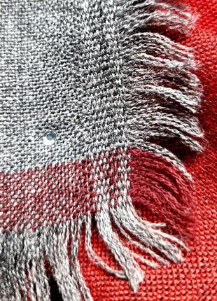 Женский палантин шарф платок в клетку schneiders salzburg