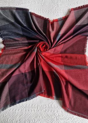 Женский палантин шарф платок в клетку schneiders salzburg