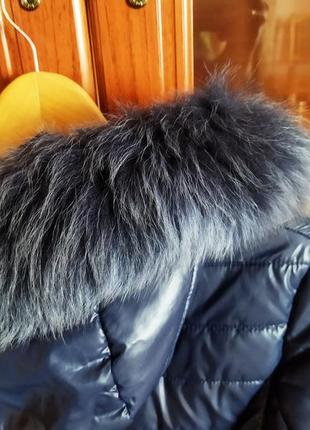 Зимний плащ пуховик 46 размер куртка4 фото