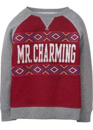 Толстовка свитшот для мальчика 5-6 лет gymboree